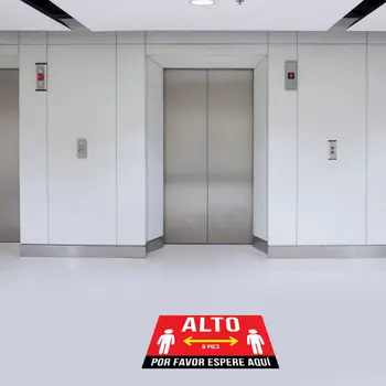 

Social Distancing Floor Decals Only 6 Feet Apart Anti-Slip Safety Floor Sign Marker Keep Safe Distance Floor Sticker