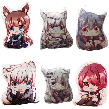 

Game Arknights Amiya Double-sided printing pillow 18-50cm plush toy EXUSIAI stuffed doll Soft Stuffed Peluches Toys Gift for Kid