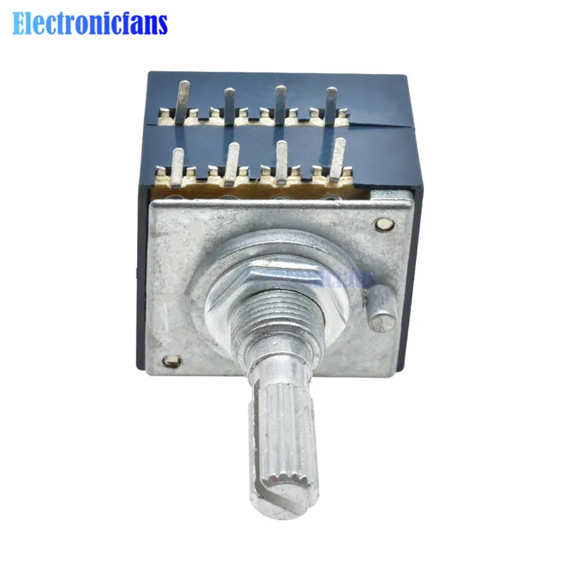 50K ALPS Rotary Potentiometer ALPS RH2702 A50K Dual 8 Feet Potentiometer Stereo Speaker Amplifier Volume rotary potentiometer