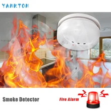 Домашняя безопасность беспроводная сигнализация детектор дыма домашняя система охранной сигнализации датчик высокого качества независимая сигнализация детектор дыма