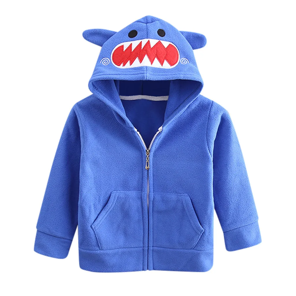 

TELOTUNY Boys Girl 3D Vivid Cartoon Hooded parkas Coats Jacket Kids Outerwear Hoodie casual Outfit Clothes ZA21
