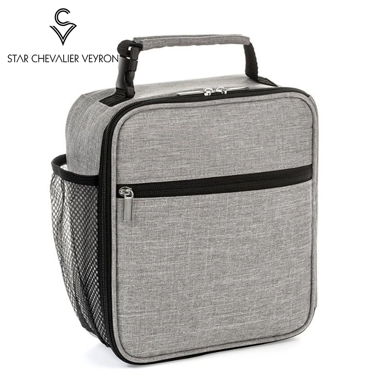 

SCV 2020 New Lunch Bag Business Insulation Bag Man's Bags Thick Aluminum Foil Oxford Cloth Man Picnic Bag Tote Bag Men Handbags