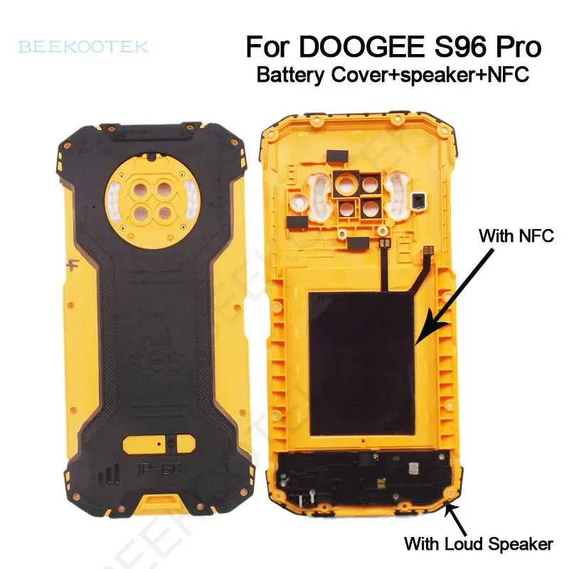 Durable Mobile Phone Back Case with Built-in Speaker and NFC Accessory