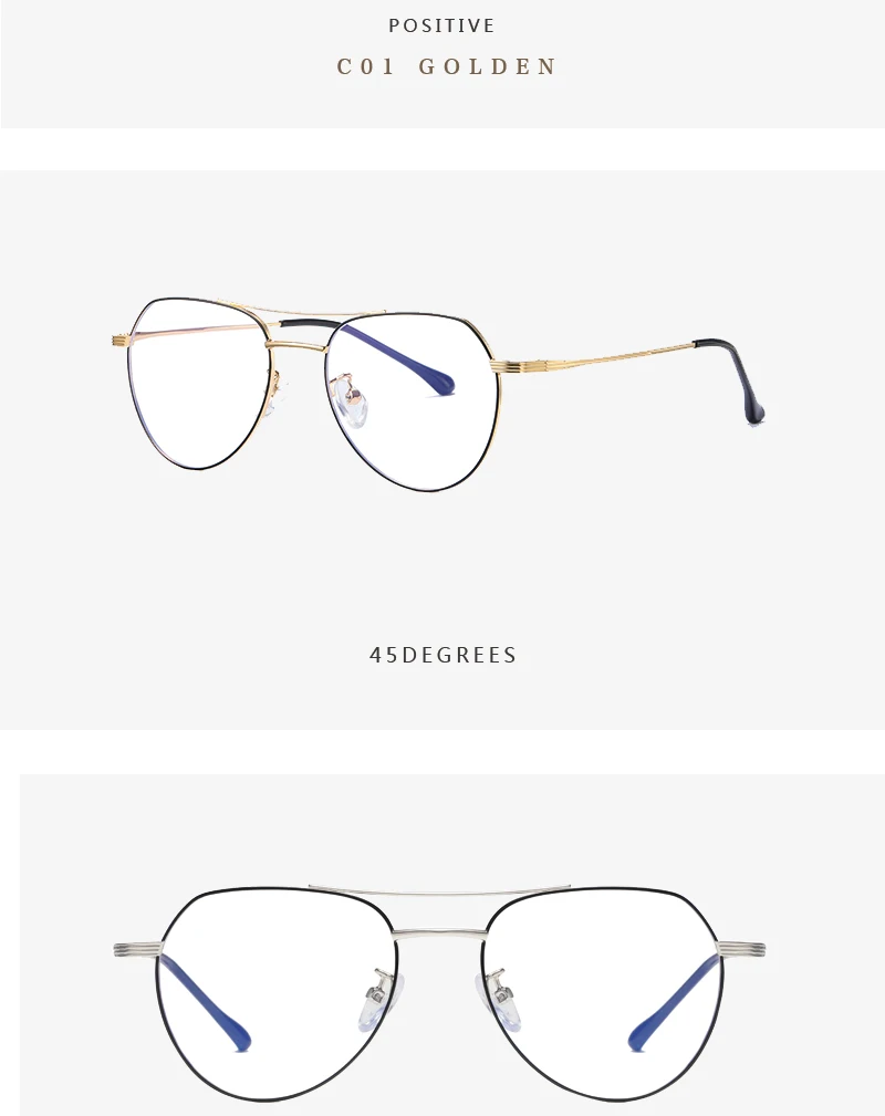 CRIXALIS унисекс модные анти синий светло-золотой металлический оправа очки женские круглые классические винтажные стильные оптические очки для мужчин