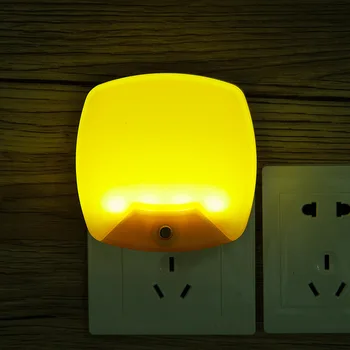 

Square Led Night Lights PVC Soft Intelligent Light Sensor Control Lamp Baby Bedroom Decoracion Decor Kids Girls Holiday Gifts