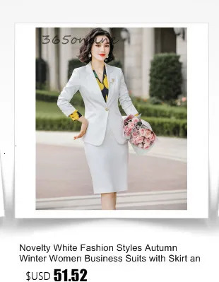 Высокое качество ткани Формальные для женщин бизнес костюмы с блейзеры и рыбий хвост юбка осень зима дамы Офис Рабочая одежда комплект