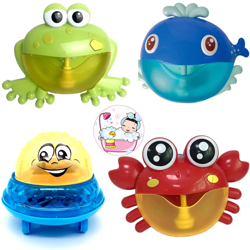 bubble bath frog