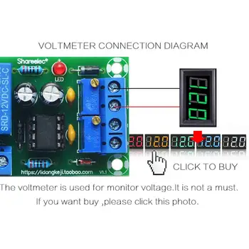 

Hot 12V Storage Battery Intelligent Charging Lightweight Accessories Automatic Protection Module Accumulator Controller Professi