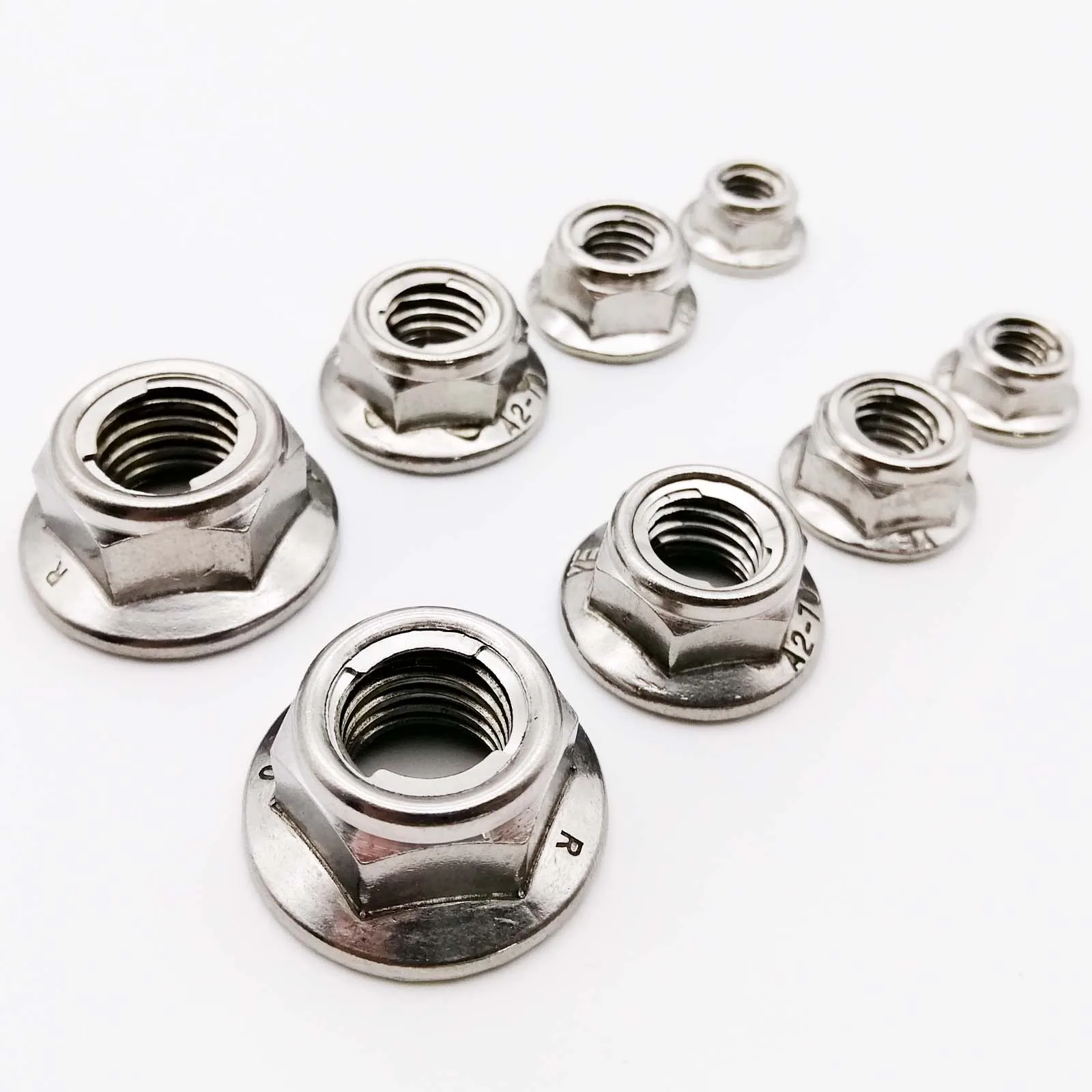 LOCK THIN NUTS FOR BOLTS SCREWS 14mm STAINLESS STEEL A2 HEXAGON HALF M14