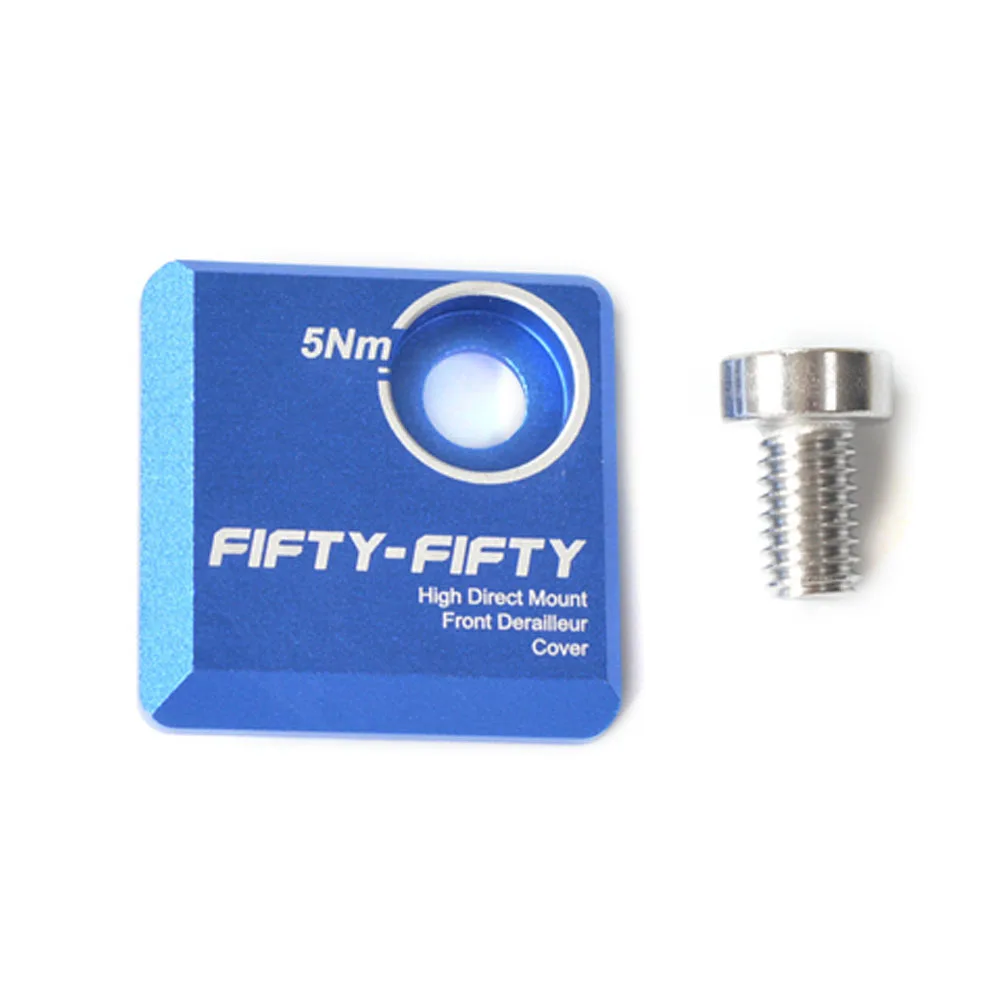 Description Picture 4 of itemBicycle Front Derailleur Cover D Type Aluminum Bike Frame Straight High Direct Mount Protective Guard for MTB Road Bike