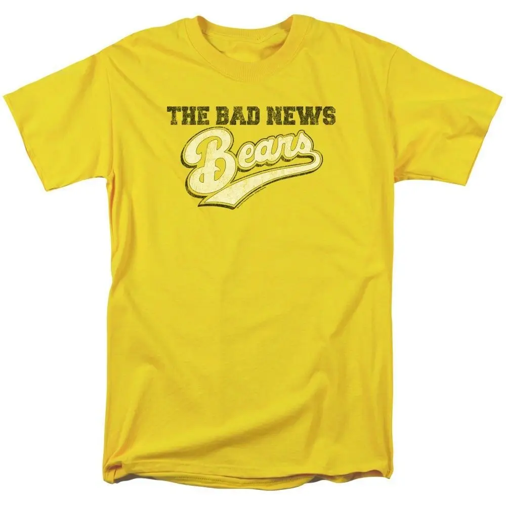 

Bad News Bears Logo T-Shirt Sizes S-3X NEW Cotton Tee Shirt Digital Printed