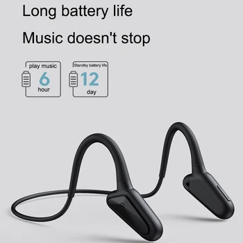 

Wireless Bluetooth Earphones Sport Stereo Headset Handfree Bone conduction earphone With Microphone For xiaomi huawei