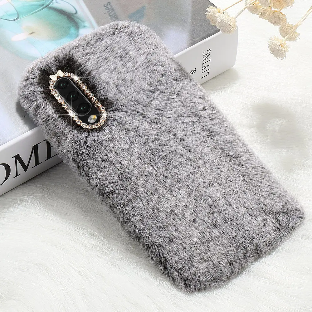 LLZ. COQUE пушистый чехол для samsung Galaxy A10 A10e A20 A20e A3 A30 A40 A50 A6 A6 A70 A8 J3 J4 J5 J6 плюс кролик чехлы