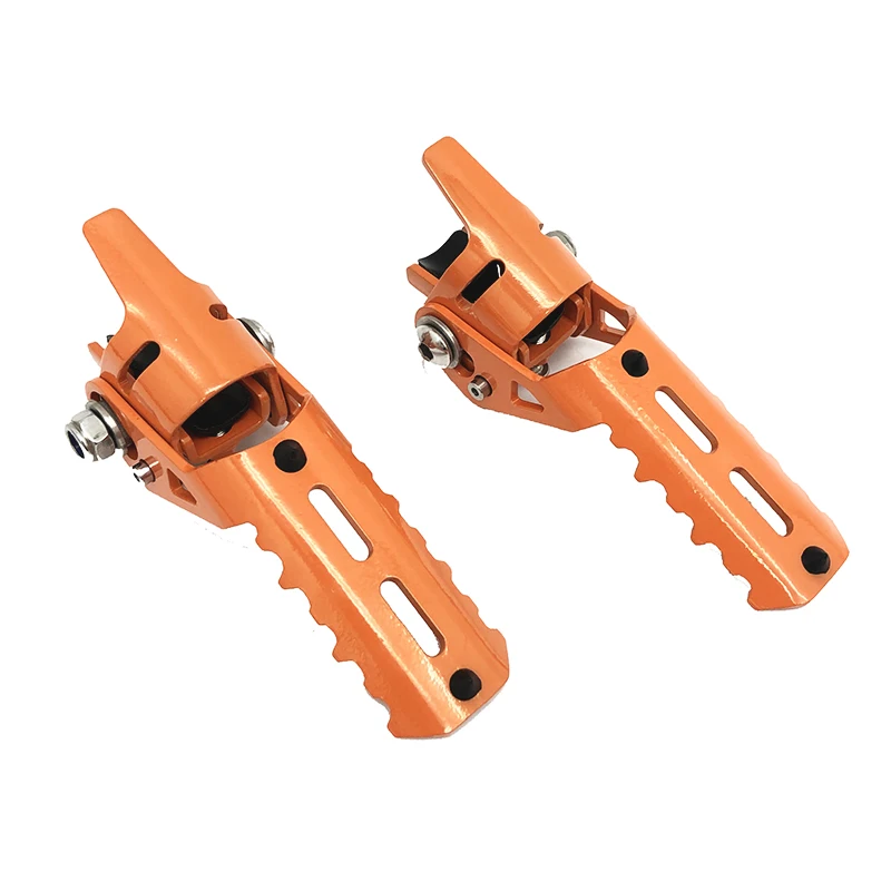 Motorcycle Footrests motorcycle footrests motorcycle foot pedals Highway Front Foot Pegs Folding Footrests Clamps 22-25mm For BMW F800GS Adventure S1000XR F750GS F850GS C400X C400GT