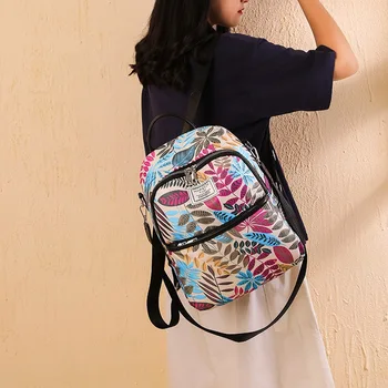 

2020 New Ladies Fashion Backpack High Quality Travel Back Women Soft Oxford Backpack Female Colorful Pack School Backpacks