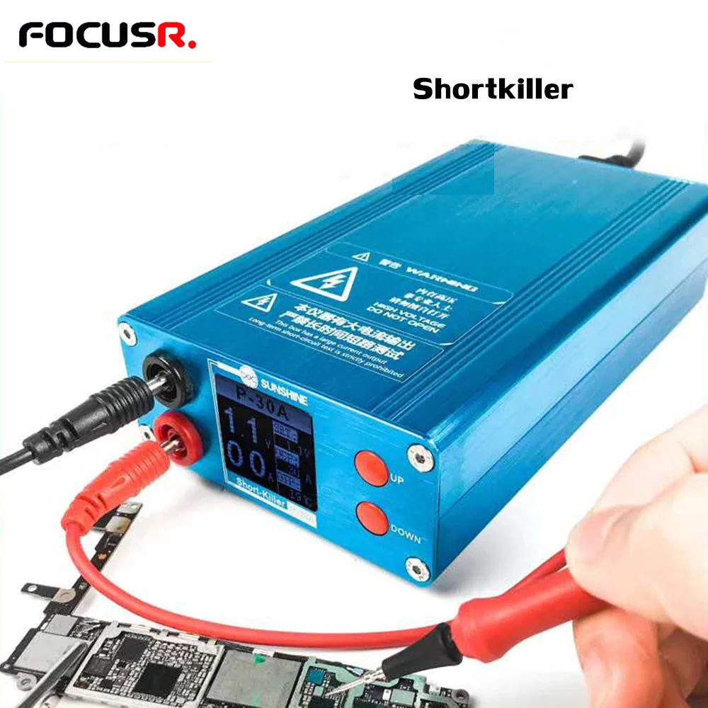 US $54.00 SUNSHINE P20A P30A Short killer Mobile Phone Motherboard Short Eliminator Short Circuit Fault Detection Repair Tool Sets