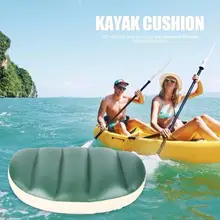1 шт., каяк, гребная Подушка, прочная и устойчивая к сжиманию, прочная, для катания на лыжах, Дрифтинг, ПВХ, Надувное сиденье, подушка 550x350x100 мм