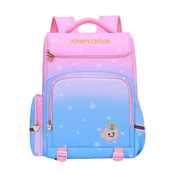 

2020 Waterproof Children School Bags For Boys girls Orthopedic Kids primary School Backpack Schoolbags Kids Mochila Infantil Zip