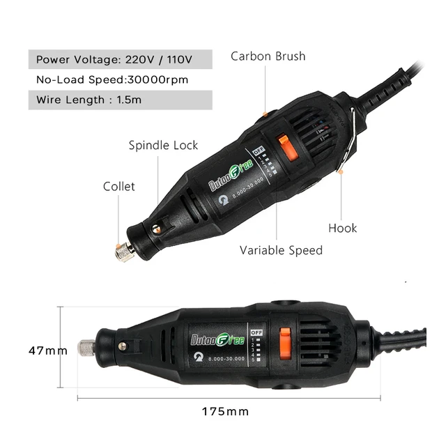 MINI PERCEUSE DREMEL – BRICOMATSOLO