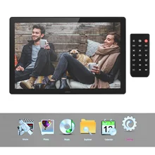 10,1 дюймов цифровая фоторамка HD настольный электронный альбом 1280*800 TFT-LCD экран 1080P видео фото плеер с пультом дистанционного управления
