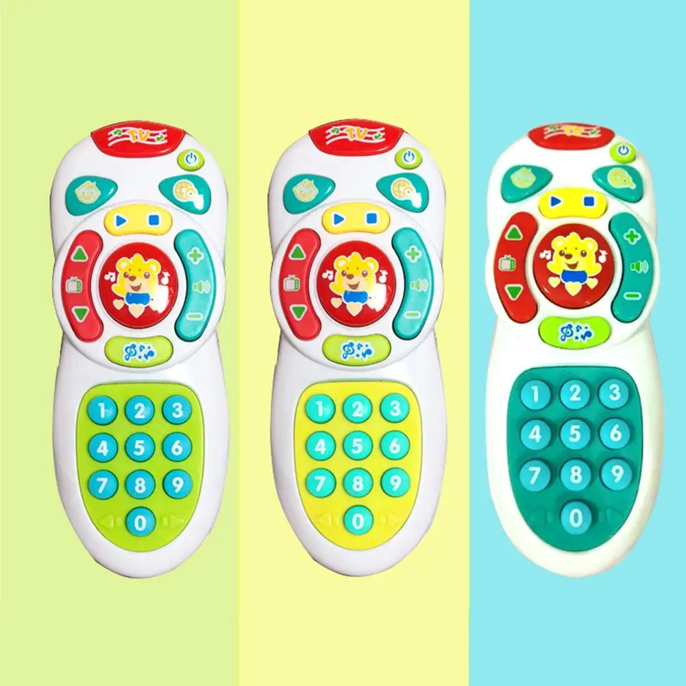Детский Электрический свет музыка умный мобильный телефон пульт дистанционного управления обучающая игрушка электрические цифры