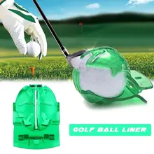 Аксессуары для гольфа Scribe принадлежности прозрачный мяч для гольфа зеленая линия, Застежка Клип маркер для рисования линий ручка шаблон выравнивание метки инструмент установки