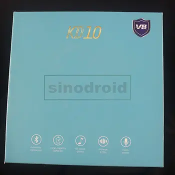 

KD10 TWS 5.0 Bluetooth Touch Control Earphone Noise Cancelling Earbuds Pop-up Window Qi Wireless Charging Case Battery Indicator