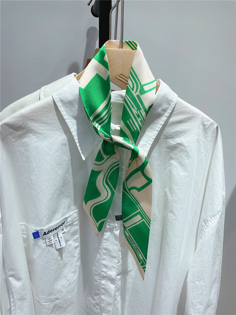 Marke Design Schal Frauen Sommer Seidenschal Für Damen Haar Zubehör Foulard Haar & Tasche Schals Mode Stirnbänder – Detail 10