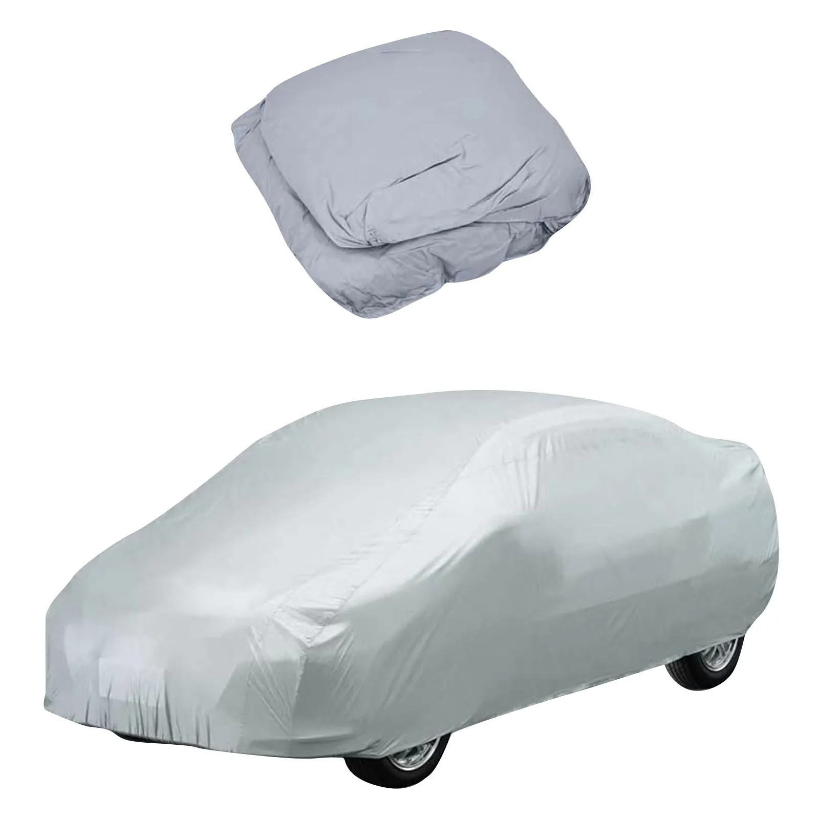 Universal Car Covers 400×160×120cm Outdoor Full Cover Sun UV Snow Dust Resistant