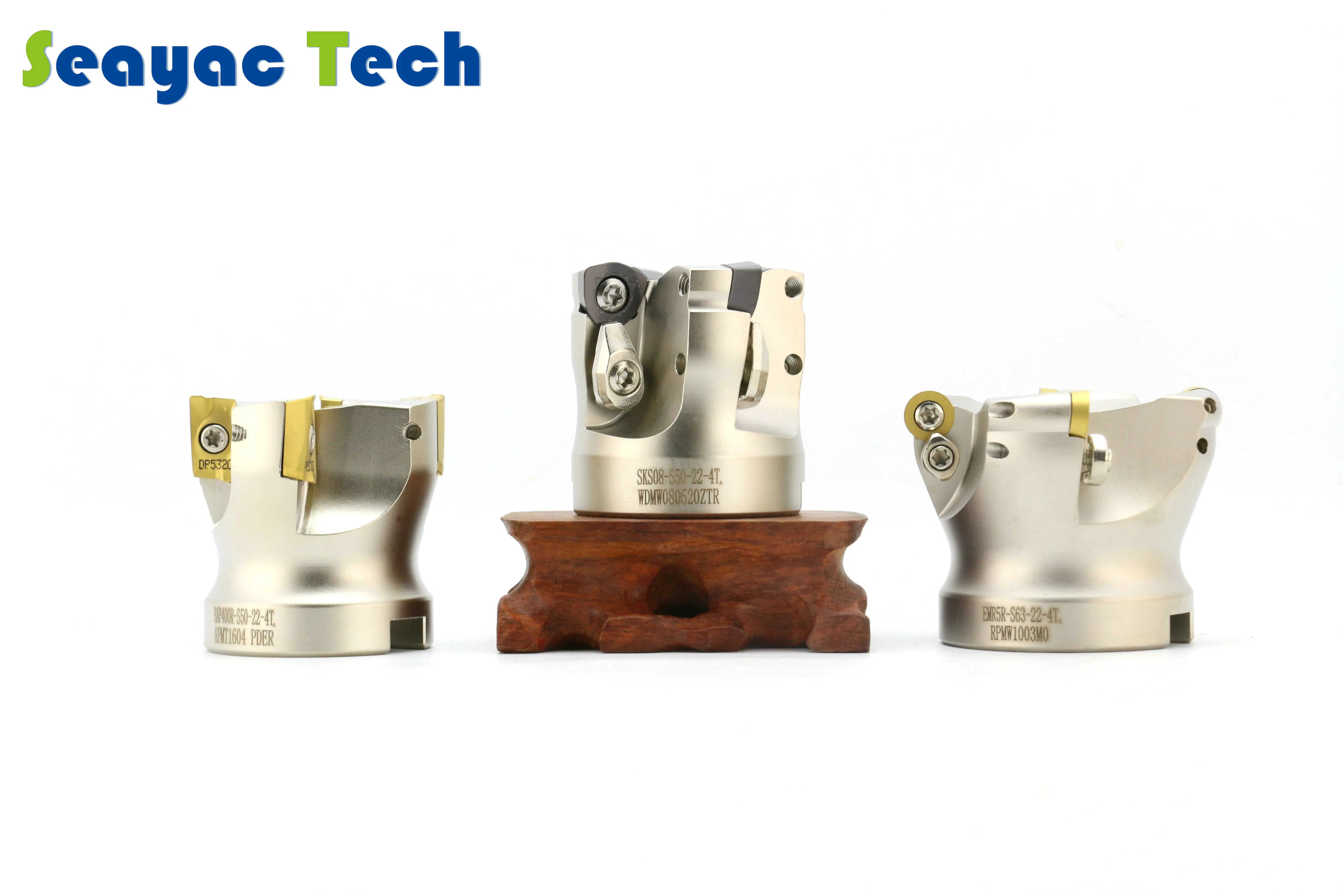 SKS08-63-22-4T | 63mm 22mm bore high feedrate FACE MILL | indexable WITH WDMW080520ZTR carbide inserts