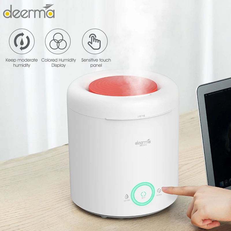 Deerma Ultrasonic Air Humidifier Aromatherapy Oil Diffuser Humidifier 2