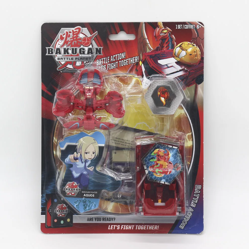Такара Tomy Battle Planet Toys Dragon Ball Bakugan Brawlers стартовый пакет Spining Top Game для детей - Цвет: car bal
