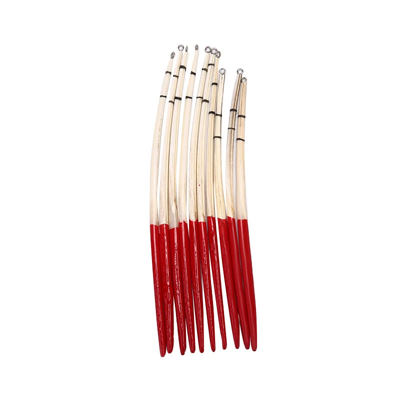 10pcs 16.5cm Feather Float hard tail type fishing float with rings for |