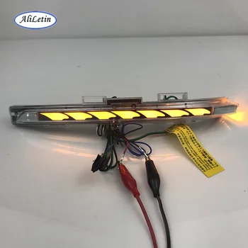 

For VW Golf 7 MK7 7.5 GTI Sportsvan Touran dynamic blinker multifunction rearview Mirror DRL+Turn Signal indicator+bottom light