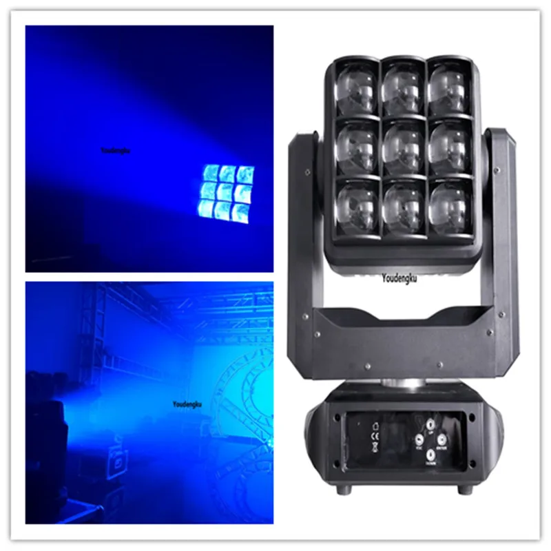 

6pcs Newest DJ Event 9x40w 4 in1 led zoom moving head Rgbw zoom beam wash bee eye moving head led stage light