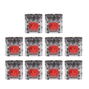 

10Pcs 3 Pin Mechanical Keyboard Switch RED for Cherry MX Keyboard Tester Kit