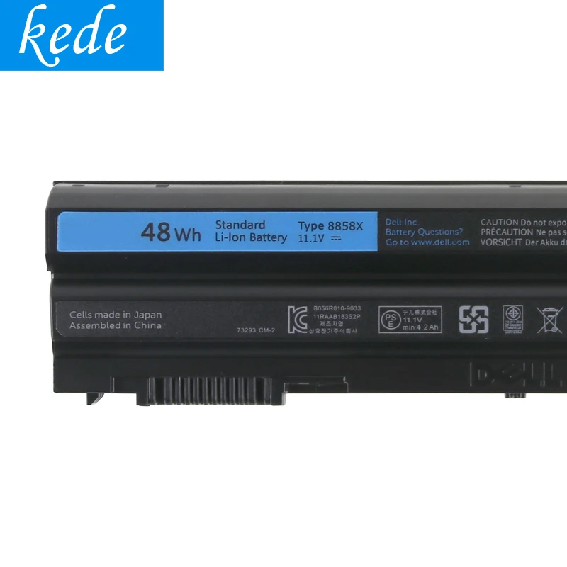 Kede 8858X Аккумулятор для ноутбука dell Vostro 3460 3560 V3460D V3560D для Inspirion 5520 7720 7520(11,1 В 48Wh) 6 ядер