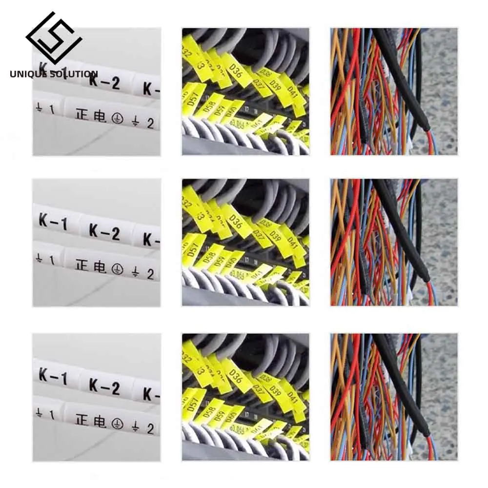 For BIOVIN s650 s700e S600 S700 S750 Electronic Lettering Machine Cable marker ID printer Ink Ribbon cartridges Cassette 4