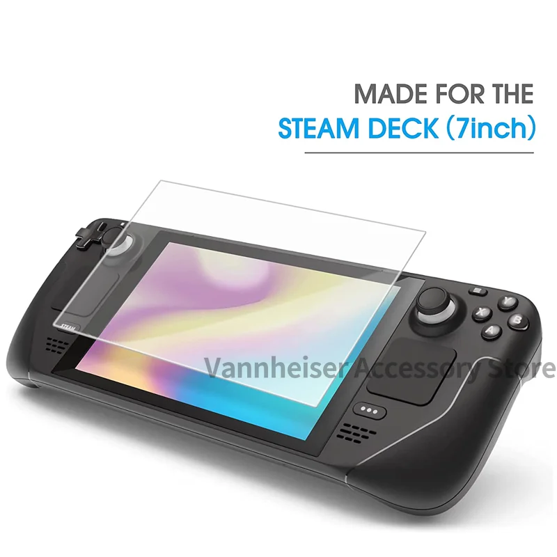 Screen Protector Tempered Glass For Valve Steam Deck  Proteggi Schermo In Vetro Temperato Per Console Di Gioco Valve Steam Deck Pellicola Protettiva P