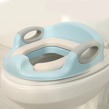 

Kids Toilet Seat Baby Potty Training Toilet Seat for Boys Girls Toddler Potty Seat with Handle Toilet Trainer High Quality