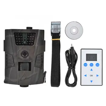 

IP54 Waterproof Hunting Camera 1080p 30FQS Night IR Camera 20M Range 30pcs IR LED 1.1s Shutter Speed Continuous Sensor GPRS