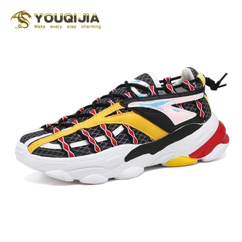 

YOUQIJIA Casual Sports Shoes Men Tenis Masculino Basket Homme High Quality Walking Light Sneakers Classic Entrenador Breathable