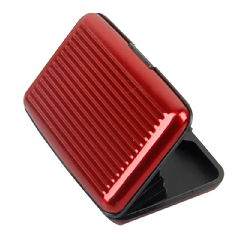 Новинка 2020 брендовый металлический держатель для визиток и кредитных карт чехол