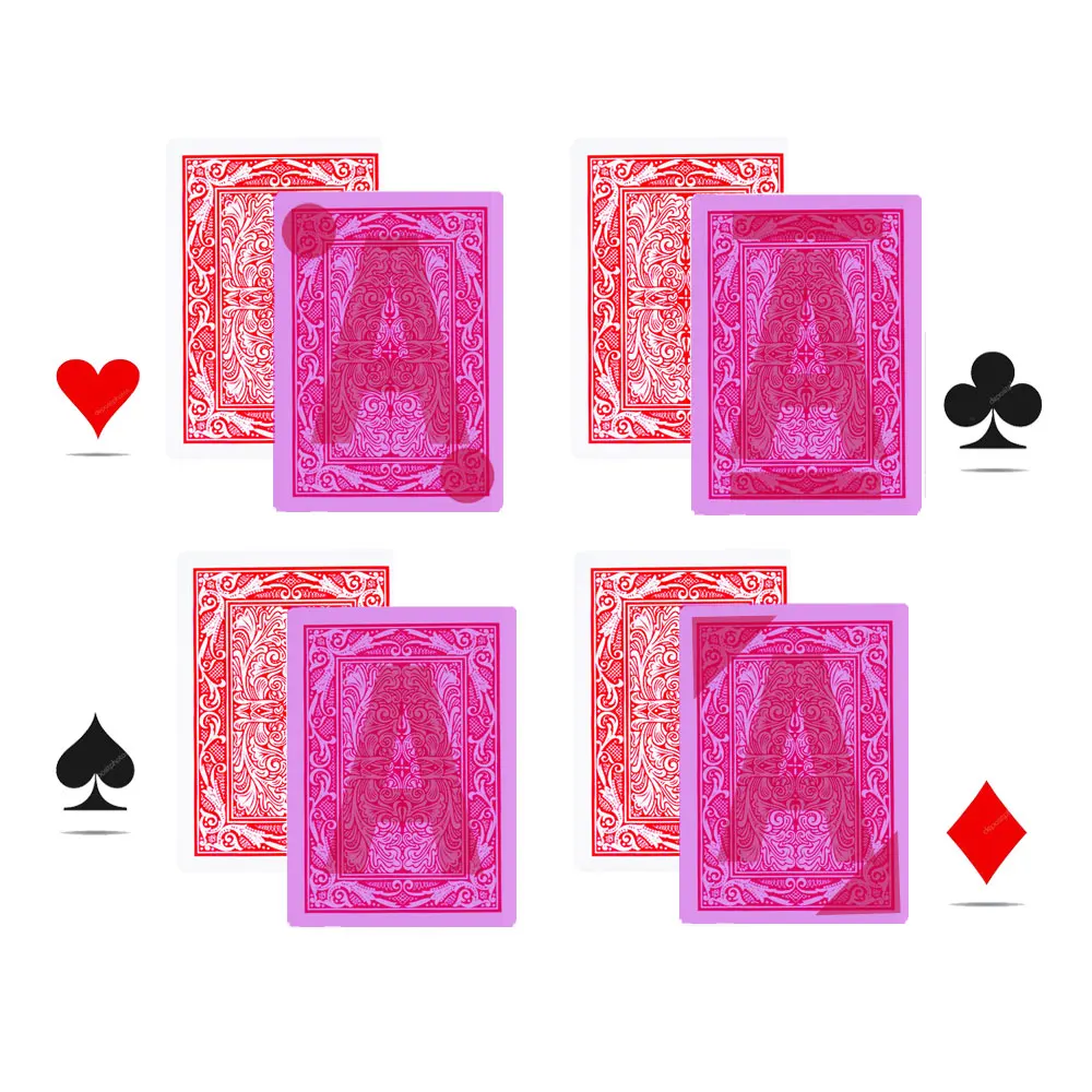

marked playing card for Infrared contact lenses poker cheating MAVERICK card magic tircks perspective glasses