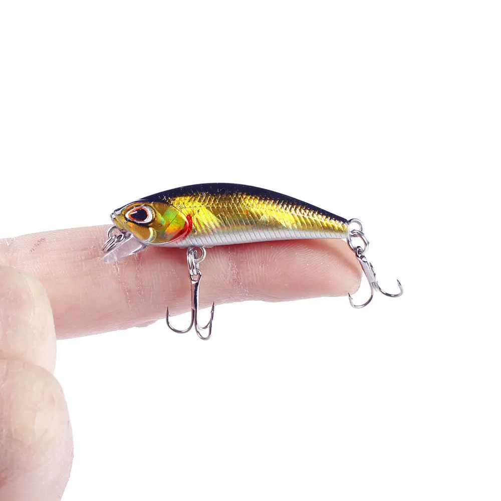 1pcs 3.5g 4.5cm Fishing Lures Minnow Wobbler Sinking Bass Trolling  Artificial Hard Bait Crankbait Carp Pesca Fishing Tackle