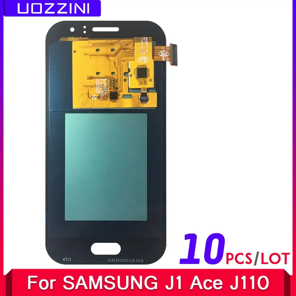 10 шт./лот Super AMOLED для Samsung Galaxy J1 Ace J110 SM-J110F J110H J110FM ЖК-дисплей сенсорный экран