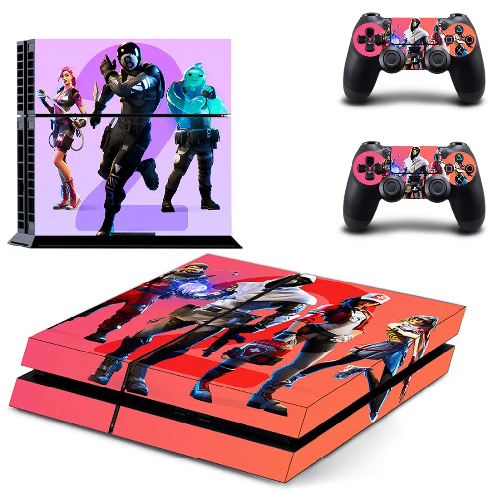 PS4 кожи наклейка виниловая для sony Playstation 4 консоли и 2 контроллера PS4 кожи стикер