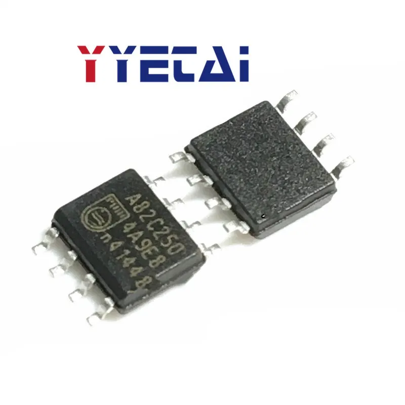 TAI 10 шт. новый оригинальный подлинный PCA82C250 A82C250 PCA82C250T SOP8 CAN чип интерфейса |