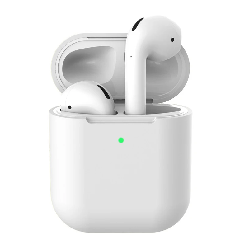 Силиконовый чехол для AirPods2 для Apple AirPods защитный чехол для AirPods2 Airpod2 чехол Airpods анти-потеря Часы Анти-потеря веревка - Цвет: White