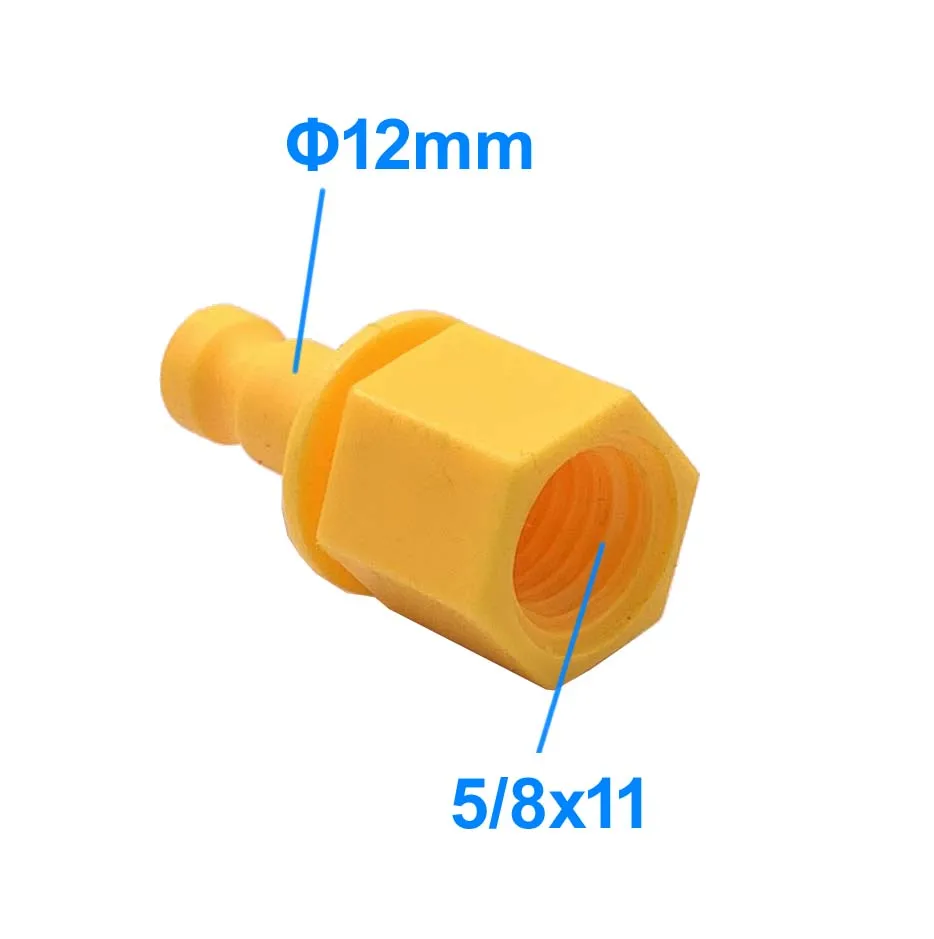 5/8 x 11 thread to Φ12 mm for Swiss type mini PRISM, Prism.  GPS TOTAL Station, plastic body ( POM )